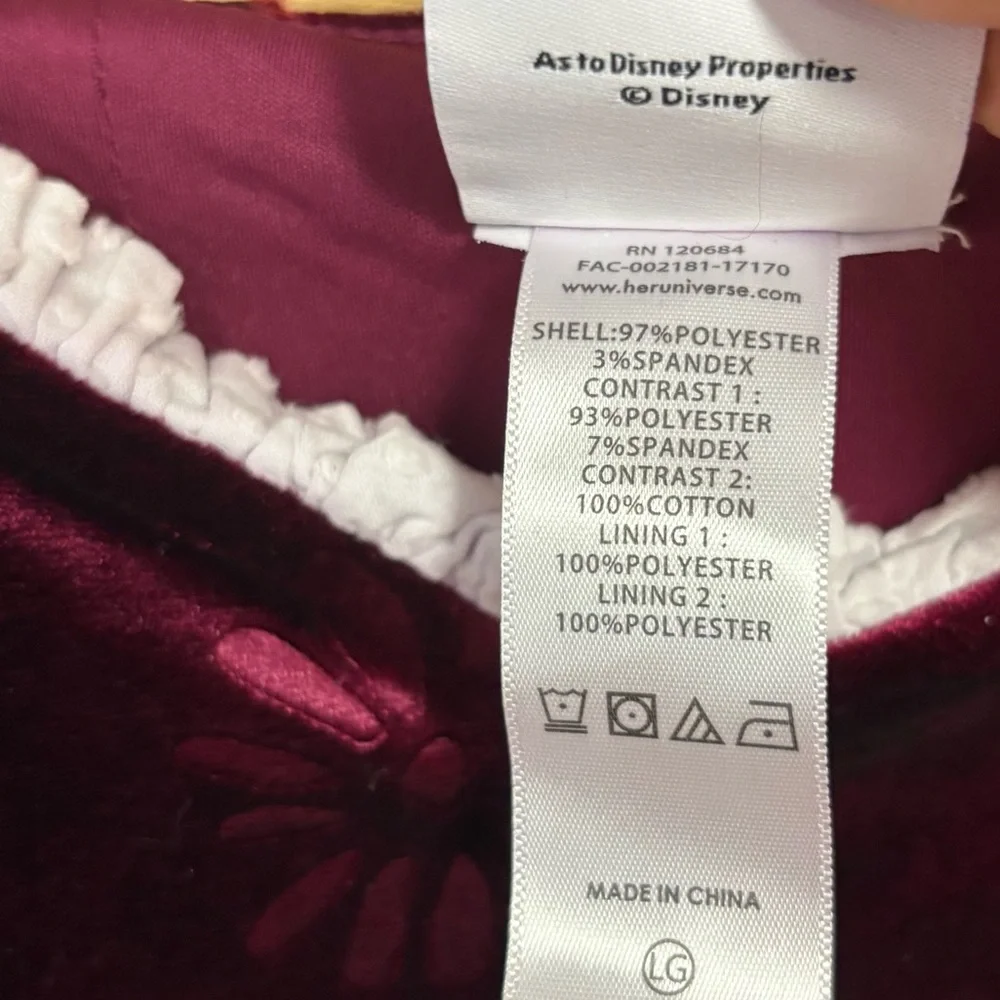 Her Universe Disney Dress Shop Haunted Mansion Tightrope Walker Dress Size Large - Picture 11 of 11